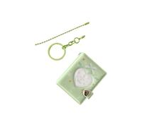 MultiPurpose Student Card Organizers Bows PVC Photo Album Pendant Compact Travel Storage for Memories Keepsakes Student Ids Card Holders