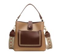 Multipurpose Textured Shoulder Bag Lightweight Design Multiple Interior Pockets Secure Closure for Work or Daily Premium PU Crossbody Bag