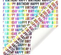 Multipurpose Vibranting Birthday Party Wrapping Paper Set Unique Designs Small Rolls For Presents Craft Supplies Gifts Wrap