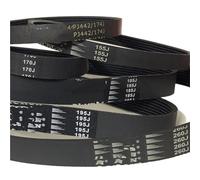 Multirib Correa Trapezoidal Banda Transportadora De Caucho PJ PJ1905 PJ1915 PJ1930 PJ1941 PJ1950 PJ1955 PJ1956 PJ1980 PJ1981 PJ1992 Correas Transferencia(PJ1941,8ribs)