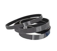 Multirib Correa Trapezoidal Correa Transportadora Caucho 165J-PJ419 155J-PJ394 170J-PJ432 160J-PJ406 175-PJ444 3/4/5/6/7/8/9/10/11/12 Correa Transmisión Costillas Correa Transmisión(160J-PJ406,5ribs)