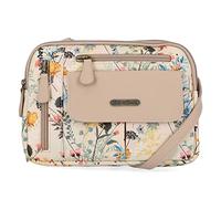 MultiSac Zippy Umhängetasche mit 3 Fächern, Cuerpo Cruzado para Mujer, Catalina Floral, Talla única