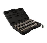 MultiSpline - Juego de 25 extractores de tornillos con llave hexagonal para quitar tornillos rotos, pernos y tuberías