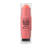 Rimmel London Multitasker Blush 'N' Brush Stick | Colorete | Tono 100 COTTON CANDY| 8g