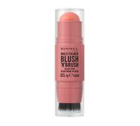 Rimmel London Multitasker Blush 'N' Brush Stick | Colorete | Tono 100 COTTON CANDY| 8g