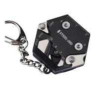 Multitool Card Key Chain - Kit hexagonal con micro tornillo Driver, abridor de botellas, herramientas EDC, multiusos, juego de herramientas de supervivencia plegable para hombres y mujeres