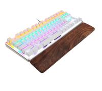 Multiuse Keyboard Wrist, Rest Black Walnut, Solid Wrist Guard, Support