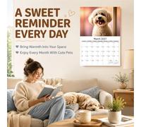 Multiuse Wall Calendar, 2027 12 Month, Hangable Paper Monthly, Desk Planner | Big Grid Wall Calendar Home, School, Reading, Study, Task, Exercise, Workout, Vacation, Party Birthday