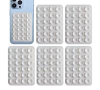Multiuso In Silicone per Smartphone -supporto Quadrato A Siliconee - Custodia per Telefono con Supporto per con Aspirazione In Silicone | Multifunzionale Ventose Telefono