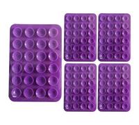 Multiuso In Silicone per Smartphone -supporto Quadrato A Siliconee - Custodia per Telefono con Supporto per con Aspirazione In Silicone | Multifunzionale Ventose Telefono