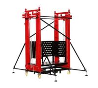 Multiusos Andamio móvil eléctrico, elevador de carga, construcción del hogar, decoración, escalada, plegable plataforma de andamio(5M)