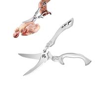 Multiusos Grandes Resistentes Tijeras para Aves para Carne Hierbas Pollo Verduras Hueso，Tijeras de cocina Profesional,Tijeras de cocina con cierre de seguridad y mecanismo de resorte para cortar carne