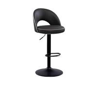 Multiusos Inicio Sillas reclinables Sub-isla de cocina Sillas de mostrador Sillas de recepción Taburetes de bar de lujo ligeros Taburetes elevadores Sillas de comedor Silla alta Moderno(Negro)
