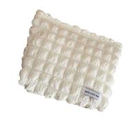 Multiusos Maquillaje Moda Neceser de Gran Capacidad Cosméticos Contenedor de Almacenamiento de Cosméticos Mujer, blanco