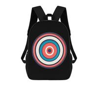 Multiusos Mochila De Viaje Objetivo De Dibujos Animados Mochila Universidad Estampado Bolso Mochilas para Viajes, Trabajo, Gimnasio, 42X32X14Cm