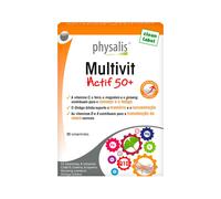 Multivit Actif 50+ 30 Comprimidos Physalis