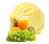 Multivitamin flavor vegan - no sugar soft ice cream powder - For Soft ice machine - 1: 3 - 1 kg