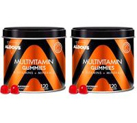 Multivitaminas 120 Gominolas Niños - Sabor Fresa - Vitaminas Kids (Paquete de 2)
