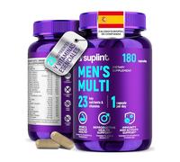 Multivitaminas Hombre Alta Potencia - Complejo Vitamínico Completo A-Z con Vitaminas y Minerales - 180 Cápsulas para 180 Días - Energía, Inmunidad y Salud - Multivitamínico Hombre Todo-en-Uno