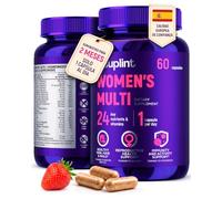 Multivitaminas Mujer Alta Potencia - Vitaminas Mujer - 60 Cápsulas | Complejo A-Z con B6, Hierro, Zinc y Vitex - 1 Cápsula al Día - Vitaminas para el Cansancio, la Energía y la Inmunidad