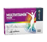 Multivitaminas Mujer - Complejo multivitamínico y Mineral para Mujeres con Magnesio, Hierro, Zinc y Vitaminas B, C, D y E - multivitaminas, Energía, Defensas y Concentración - 60 Comprimidos veganas