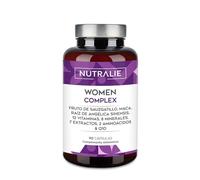 Multivitaminas Mujer Complex - Regula Actividad Hormonal - Complejo Vitamínico + 20 Vitaminas y Minerales - Piel Pelo Huesos - Energía Inmunidad - 90 Cápsulas Nutralie