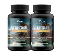 Multivitaminas para Corredores y Deportistas - Complejo Multivitamínico con 13 Vitaminas, 11 Minerales, Ginseng, CoQ10, Colágeno, MSM y Harpagofito - 60 Cápsulas