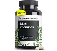 Multivitaminas para hombre y mujer - 365 Comprimidos veganos para 1 año - Vitaminas A-Z + Minerales para el bienestar general - Sin aditivos innecesarios - Probado en laboratorio