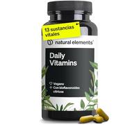 Multivitaminas para hombre y mujer - Con 8 Vitaminas B + Vit. A, C, D3, E y K1 - Solo una cápsula por día - 120 cápsulas veganas - Sin aditivos, producido y probado en laboratorio en Alemania