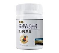 Multivitaminas Para Pájaros,Electrolito Natural Glucosa Para Aves | Suministros De Salud De Las Aves Para La Prevención Digestiva Golosinas Alimento Jaula de Agua Viaje Accesorios para Mascotas