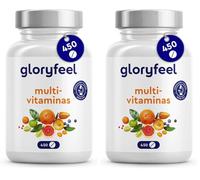 Multivitaminas y Minerales - 450 Comprimidos (Suministro para +1 año) - Todas las Vitaminas A,B,C,D3,E, Calcio, Zinc, Selenio - Multivitaminico Activo Completo para Hombre y Mujer (Paquete de 2)