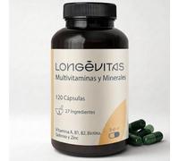Multivitamínico Completo para Hombre y Mujer | Multivitaminas con Vitaminas y Minerales, CoQ10, NAC y Zinc | Energía, Inmunidad y Bienestar Diario | 120 Cápsulas