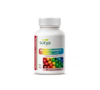 Multivitamínico y Mineral con Coenzima Q10 600 mg - Complejo de Vitaminas y Minerales - 60 Comprimidos Sotya - Antioxidantes Naturales y Energía Celular