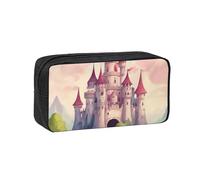 Muluhuo Estuche organizador de artículos de papelería con diseño de cuento de hadas Castle03 de gran capacidad para oficina, viajes, uso diario