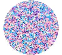 Mulutoo 100g Resin Fake Sprinkles Fake Candy Sprinkles Clay Sprinkles Polymer Sprinkles Polymer Clay Slices for Nail Art DIY Phone Case Crafts (Mixed color-D-18)