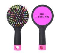 Mum I Love You Faly Art Deco Fashion Salon - Cepillo para desenredar el cabello, base de cojín