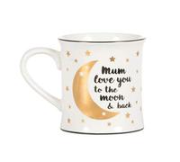 RJB Stone Taza con Texto en inglés Mum Love You To The Moon and Back
