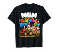 Mum of The Birthday Boy Farm Tractor Party Theme Camiseta