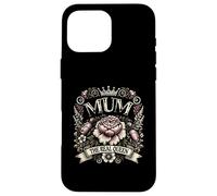 MUM The Real Queen Mother's Day for Mom Mother Mummy Moom Carcasa para iPhone 16 Pro Max