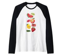 Mum You're One In A Melon Fruit Mensajes Camiseta Manga Raglan