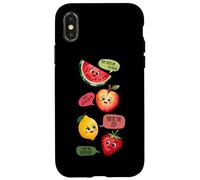 Mum You're One In A Melon Fruit Mensajes Carcasa para iPhone X/XS