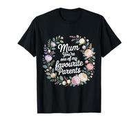 Mum You'Re One of My Favourite Parents Apreciación - Camiseta