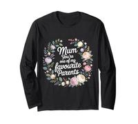Mum You'Re One of My Favourite Parents Apreciación - Manga Larga