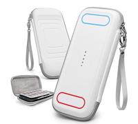 Mumba Estuche de Transporte para Nintendo Switch2 2025 [Versión Slim] Bolsa de Viaje con 12 Ranuras para Tarjetas de Juego Estuche Portátil Bolsa Protectora Portátil y Ligero Accesorio (Blanco)