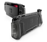 Mumba Funda para Nintendo Switch, Funda Protectora Robusta, Funda híbrida de TPU con Mango [Serie Blade] Compatible con Consola Nintendo Switch y Controlador Joy-con (Frost)