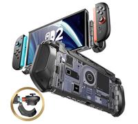Mumba Funda para Nintendo Switch OLED 2025 8.4 Inch [Blade] Delgada Funda de Agarre Accesorios Compatible con 8.4 Pulgadas y Mando Joy-con Resistente Case (Circuit)