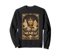 Mumbai Art Deco Skyline India Travel Hombres Mujeres Sudadera