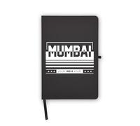 Mumbai City Travel India - Cuaderno de viaje, páginas en blanco, cubierta de piel sintética, planificador, diario, cuaderno de trabajo