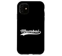 Mumbai India Vintage Cursiva Nombre de la Ciudad Modo de Vacaciones Carcasa para iPhone 11