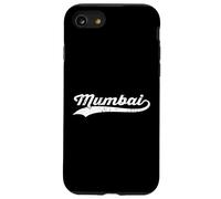 Mumbai India Vintage Cursiva Nombre de la Ciudad Modo de Vacaciones Carcasa para iPhone SE (2020) / 7/8